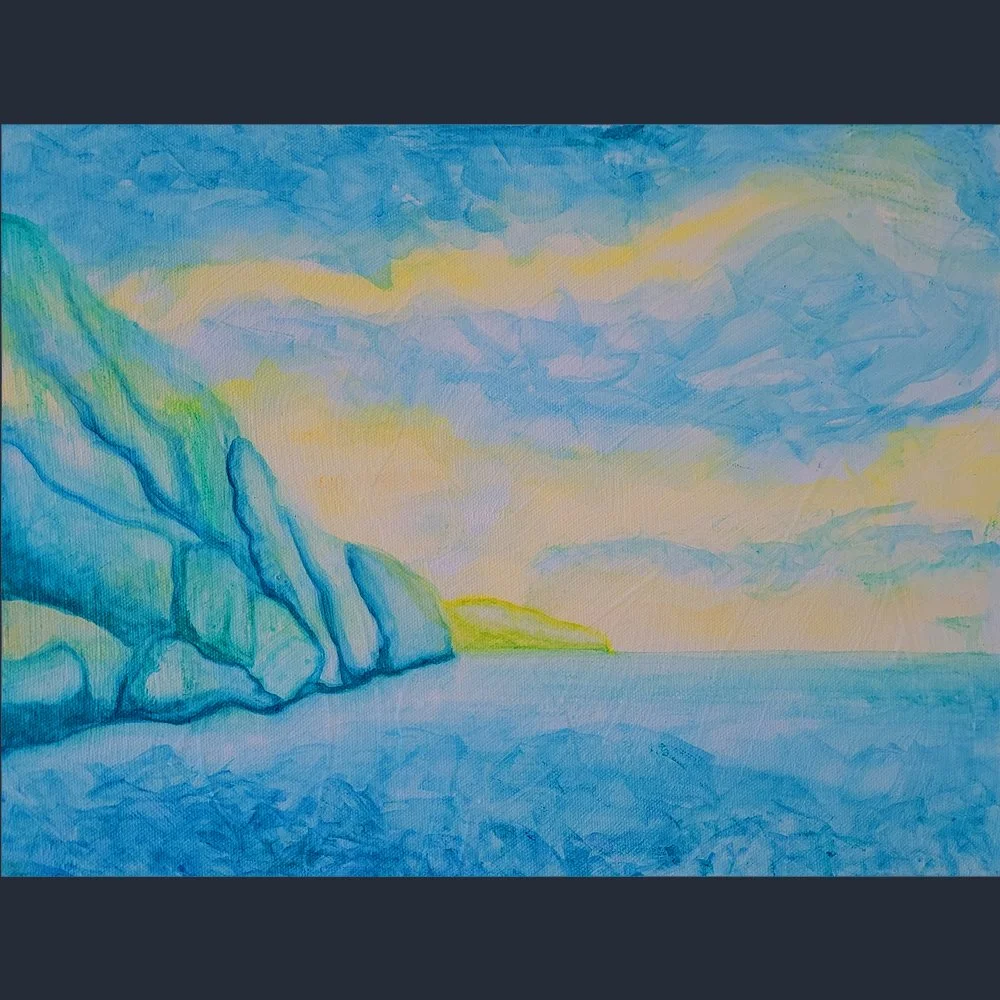 Cold day at Old Woman Bay