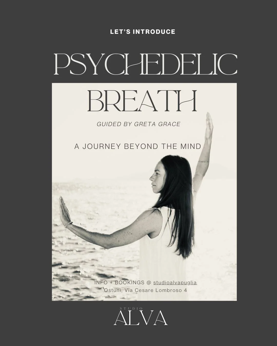 PSYCHEDELIC BREATH&reg; &egrave; un&rsquo;esperienza trasformativa che unisce respirazione consapevole e musica elettronica immersiva, inducendo uno stato di coscienza espansa completamente naturale, senza uso di sostanze.

Attraverso specifici patte