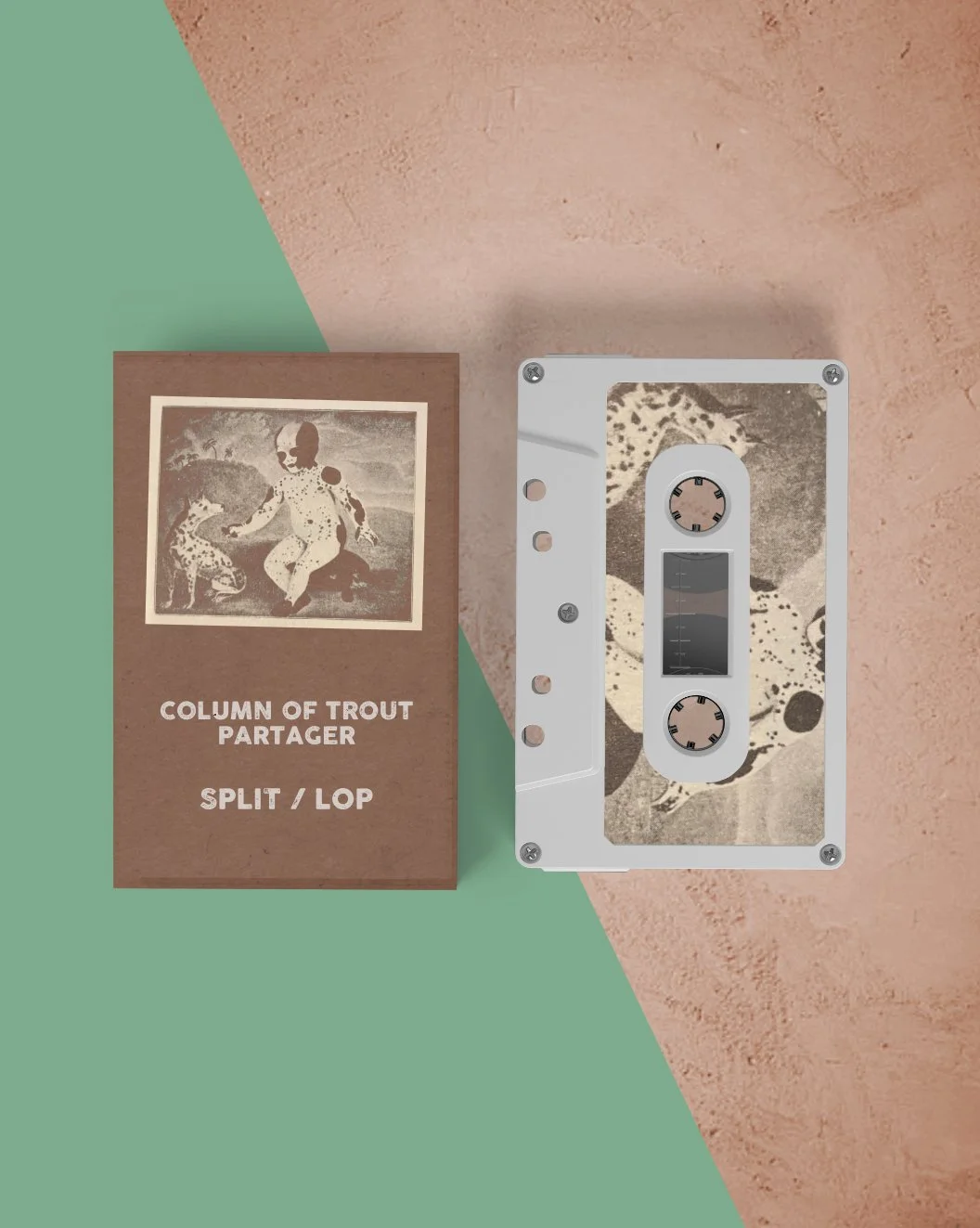 Column of Trout / Partager : Split / Lop cassette tape