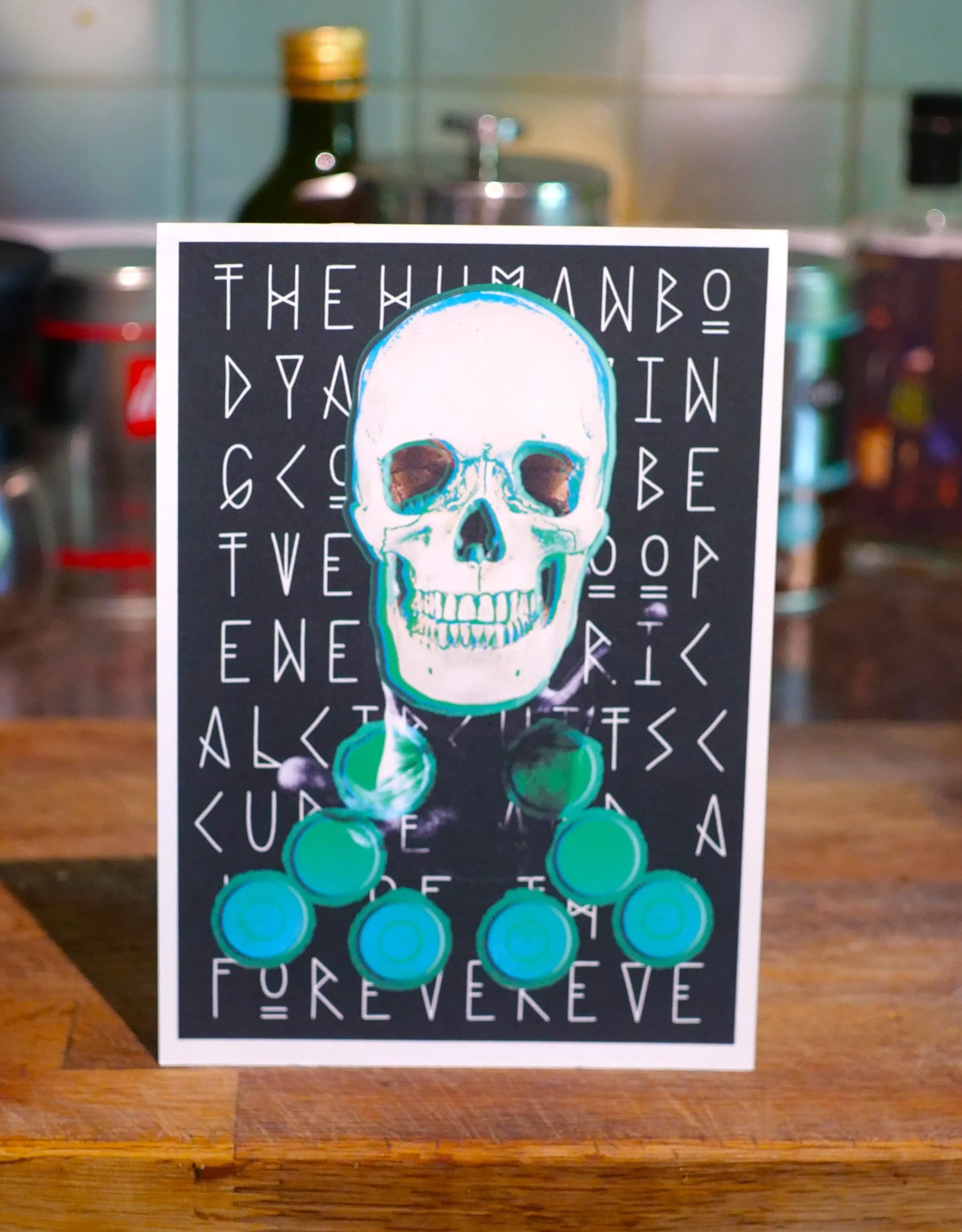 The Human Body is an Electrical Conduit Art Print