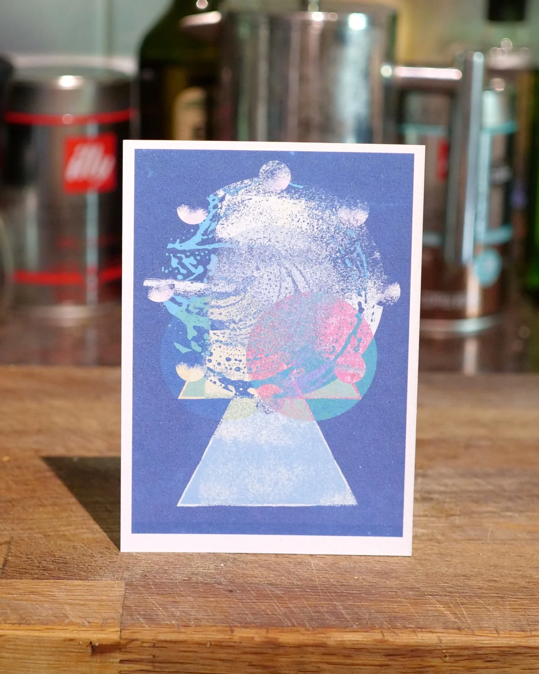 Blue Ritual Art Print