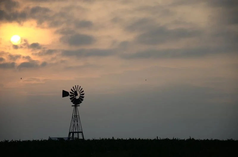Windmill before a storm - Randolph NY