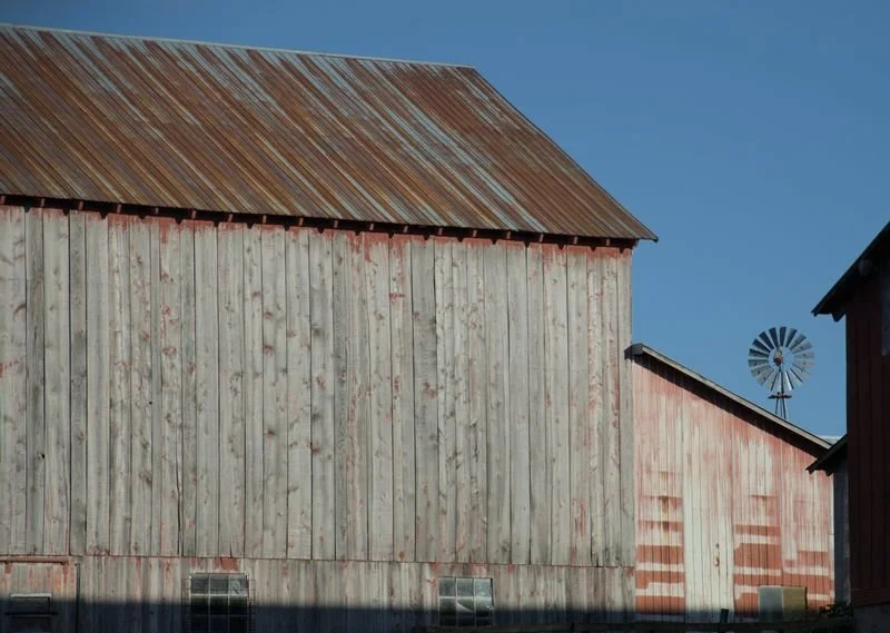Windmill behind the Barns - Randoplh NY