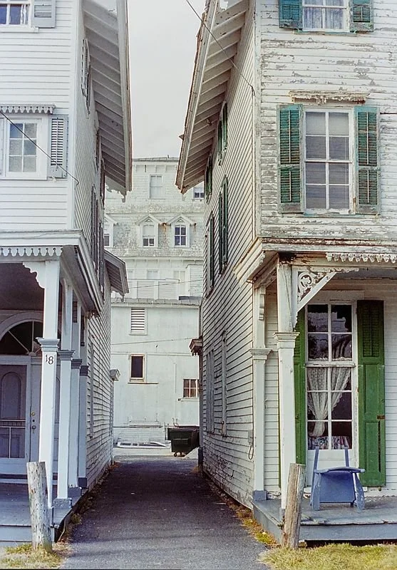 The Alley Between old and New - Cape May NJ