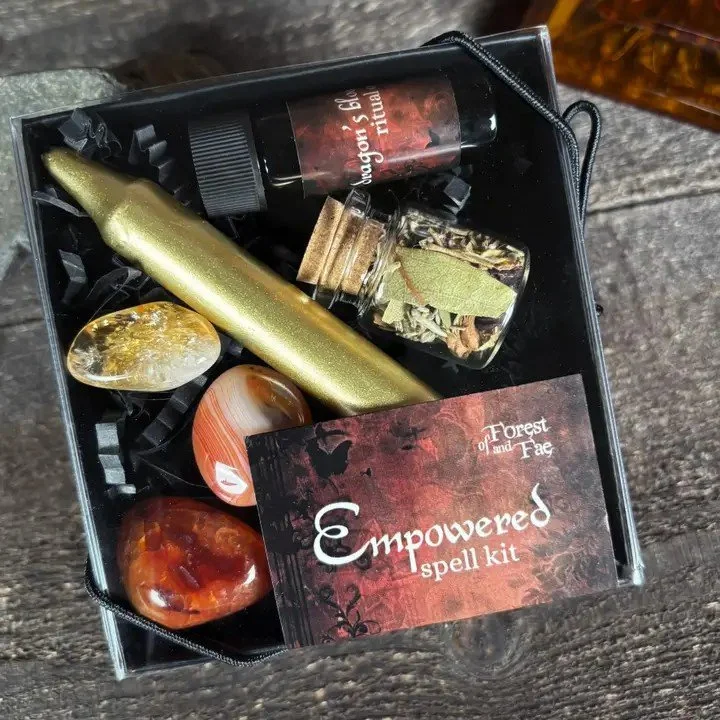 Ritual Spell Kit : Empowered - Courage and Strength