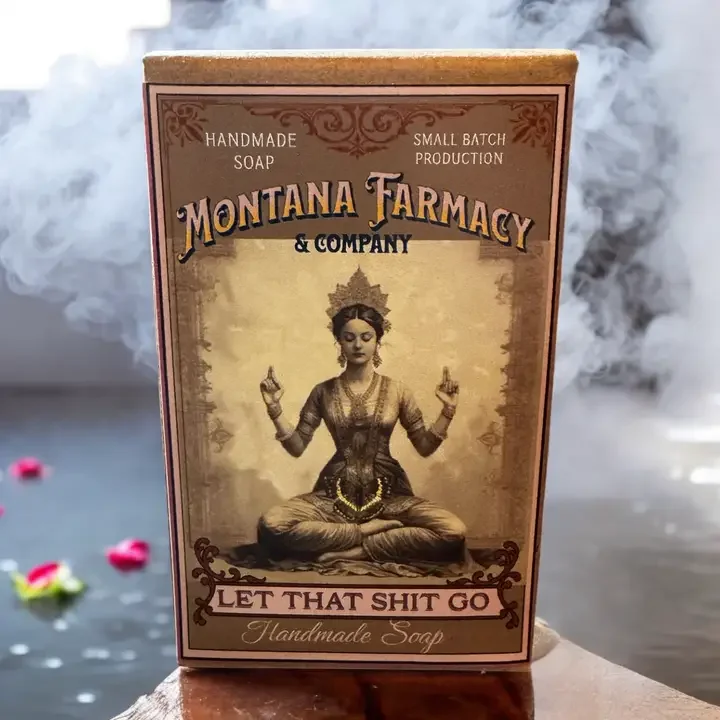 "Let That Shit Go" Handmade Soap