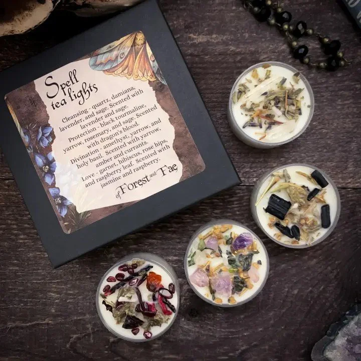 Tea Light Spell Kit - Intention Candles