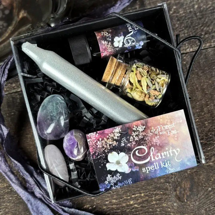 Ritual Spell Kit : Clarity - Insight and Intuition