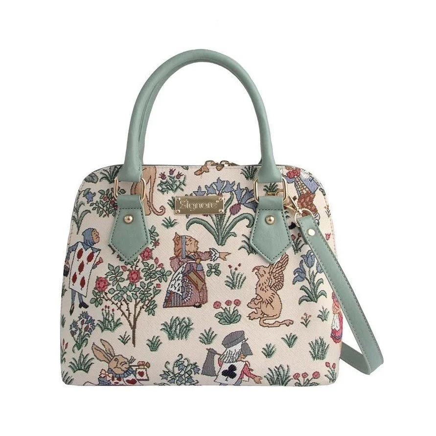 Charles Voysey Inspired Alice in Wonderland Convertible Bag