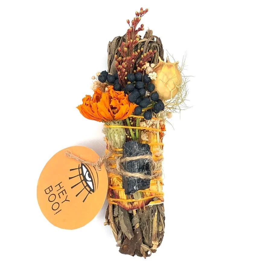"Hey Boo" Yerba Santa Ritual Wand/Smudge