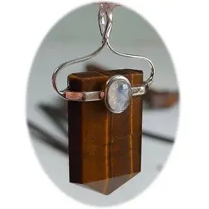 Stone Healer - Tigers Eye and Moonstone