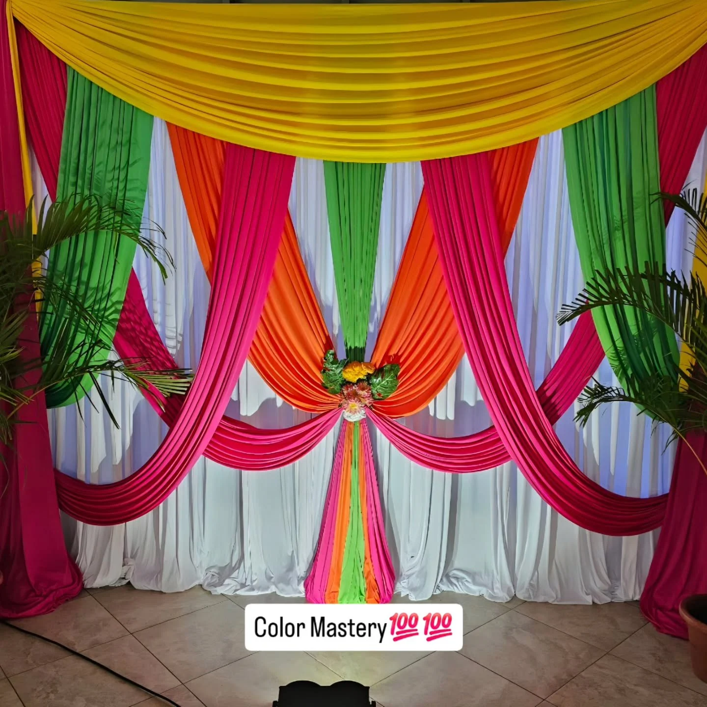 ✨&nbsp;Draping That Transforms Any Space&nbsp;✨

When&nbsp;color meets craftsmanship,&nbsp;magic happens.&nbsp;💫

What began as a simple hall is now a celebration of&nbsp;joy, artistry, and elevated design&nbsp;&mdash; brought to life through&nbsp;T