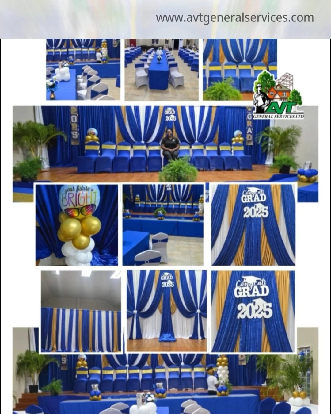 Your Future is Bright! 🎓 We Handle the Rest&mdash;Seamlessly.
When it comes to unforgettable milestones like graduation, you shouldn't manage vendors&mdash;you should celebrate!
This stunning &quot;Grad 2025&quot; event showcases our end-to-end capa