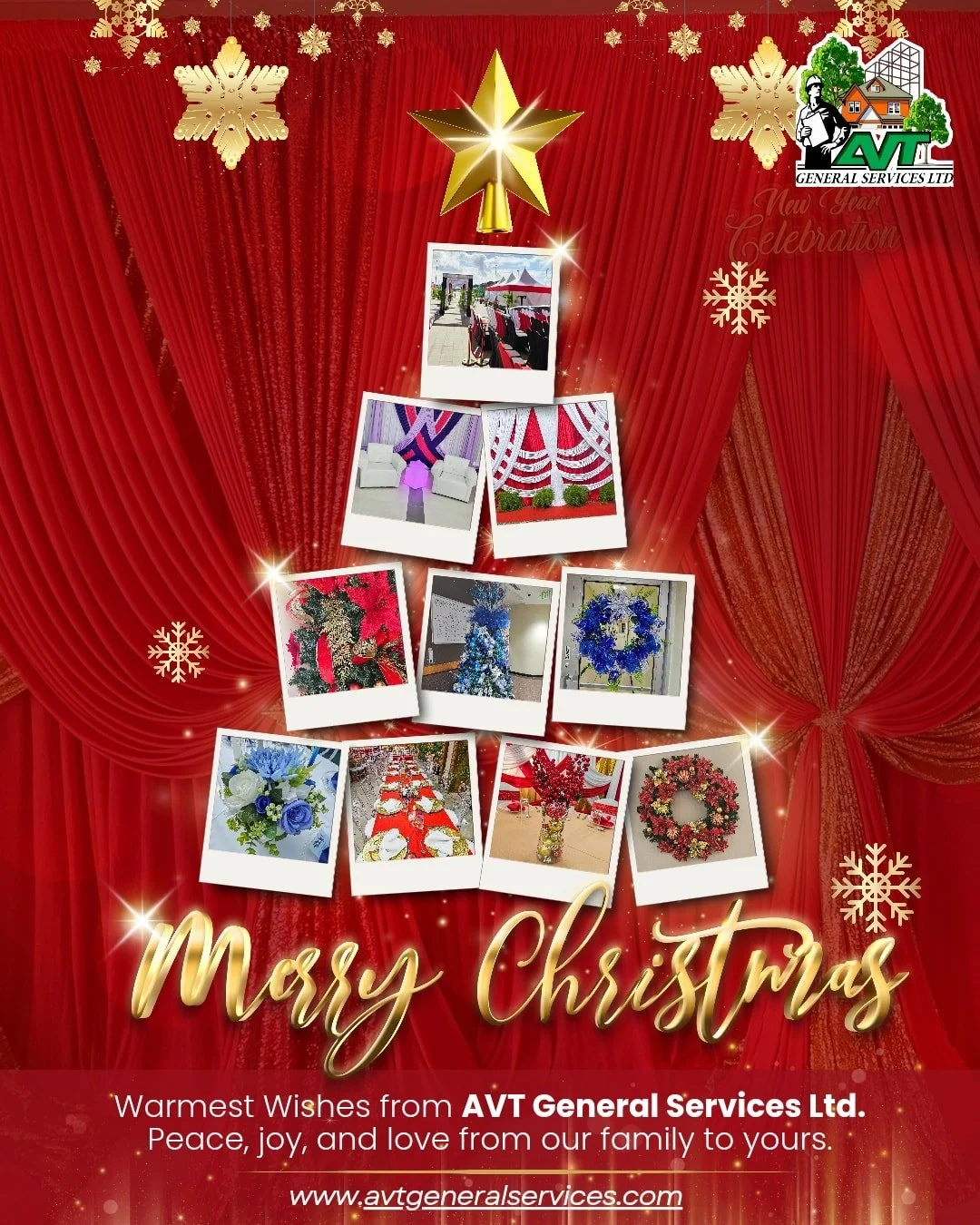 Warmest Wishes from AVT General Services Ltd. 🎄✨
As the year draws to a close, we find ourselves reflecting on the moments that truly matter. Christmas is more than just decorations and celebrations; it is a time for connection, gratitude, and shari
