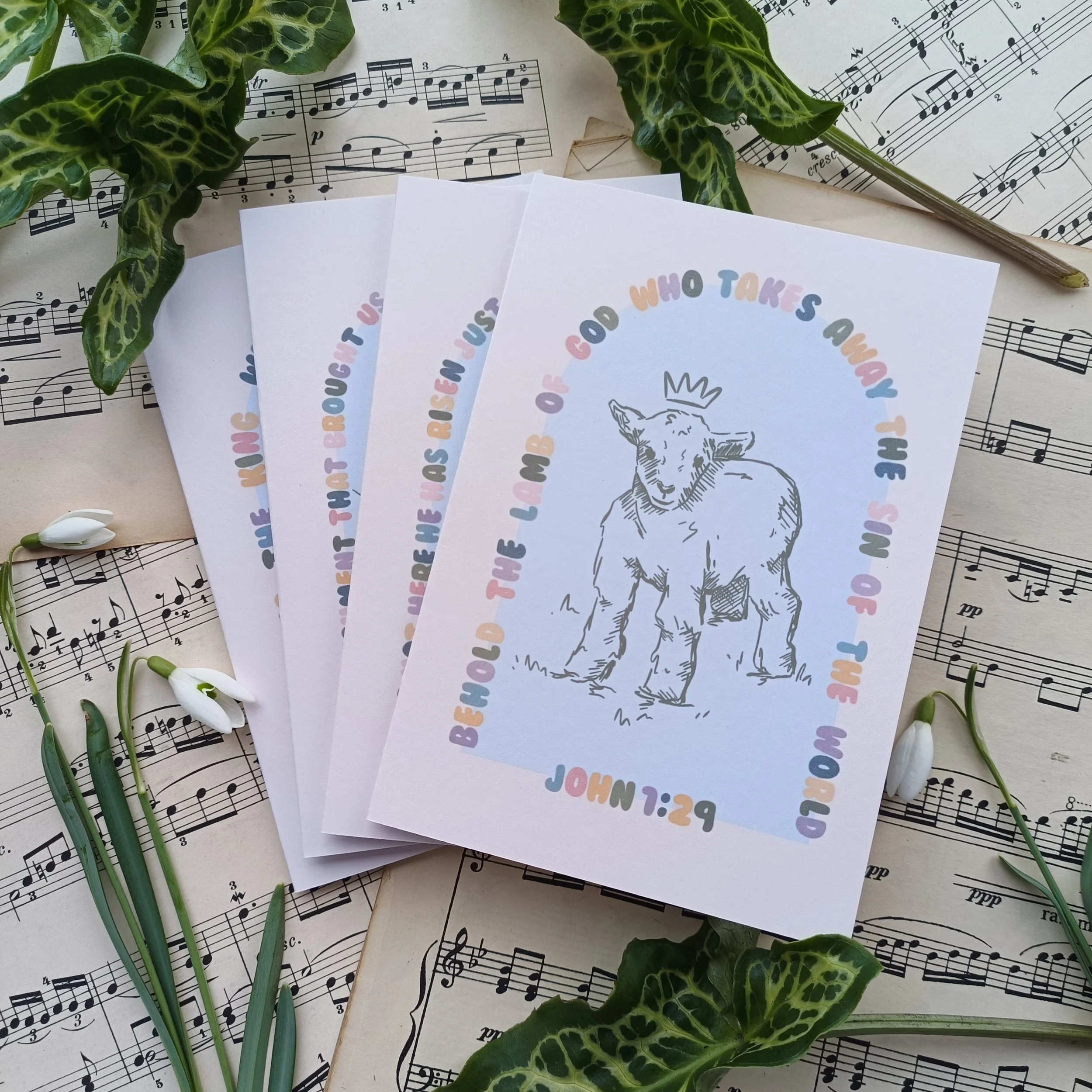 Easter Cards - Single