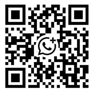 QR code to message U9 on WhatsApp