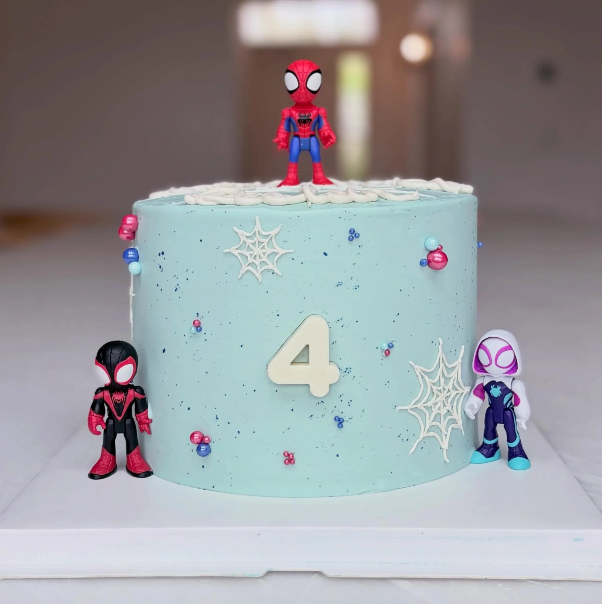 Spidey 4th birthday cake!
