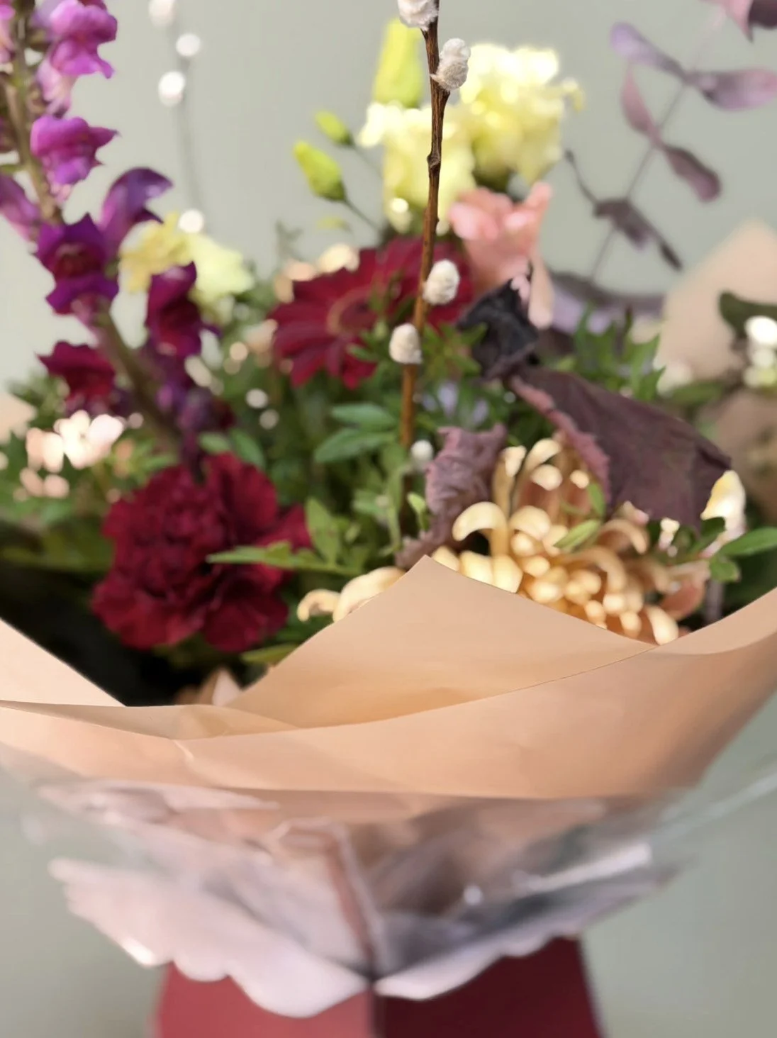 Midnight in the Sahara autumn fresh flower bouquet by Blossom's House of Flowers