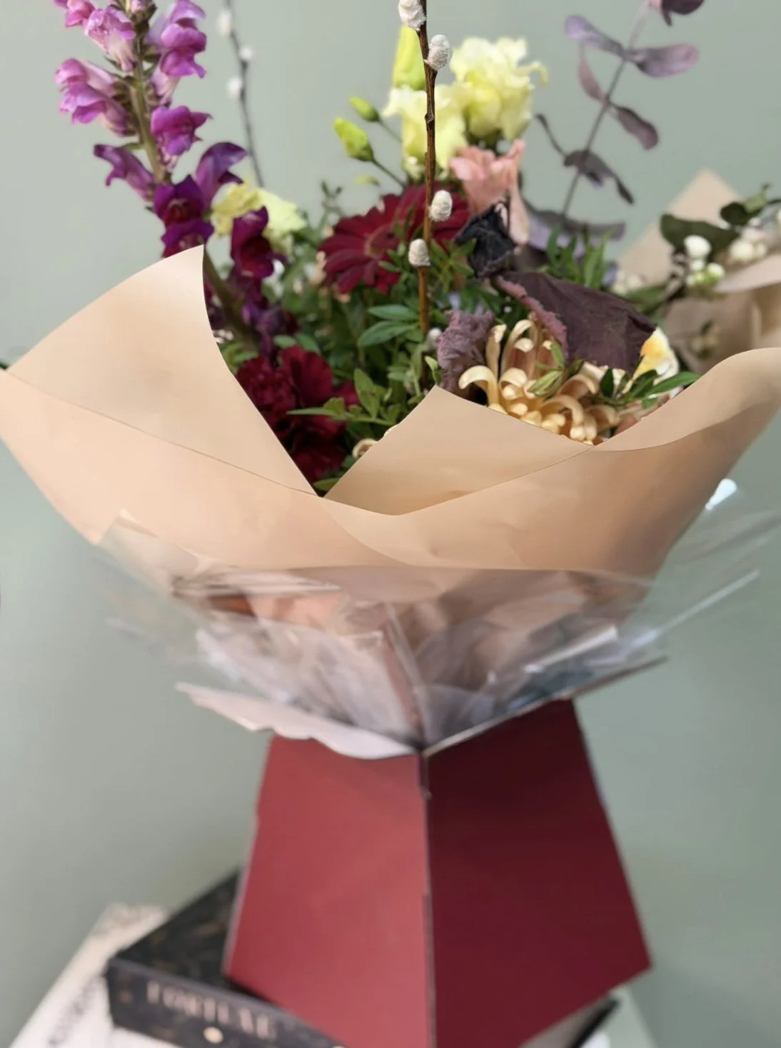 Midnight in the Sahara autumn fresh flower bouquet by Blossom's House of Flowers