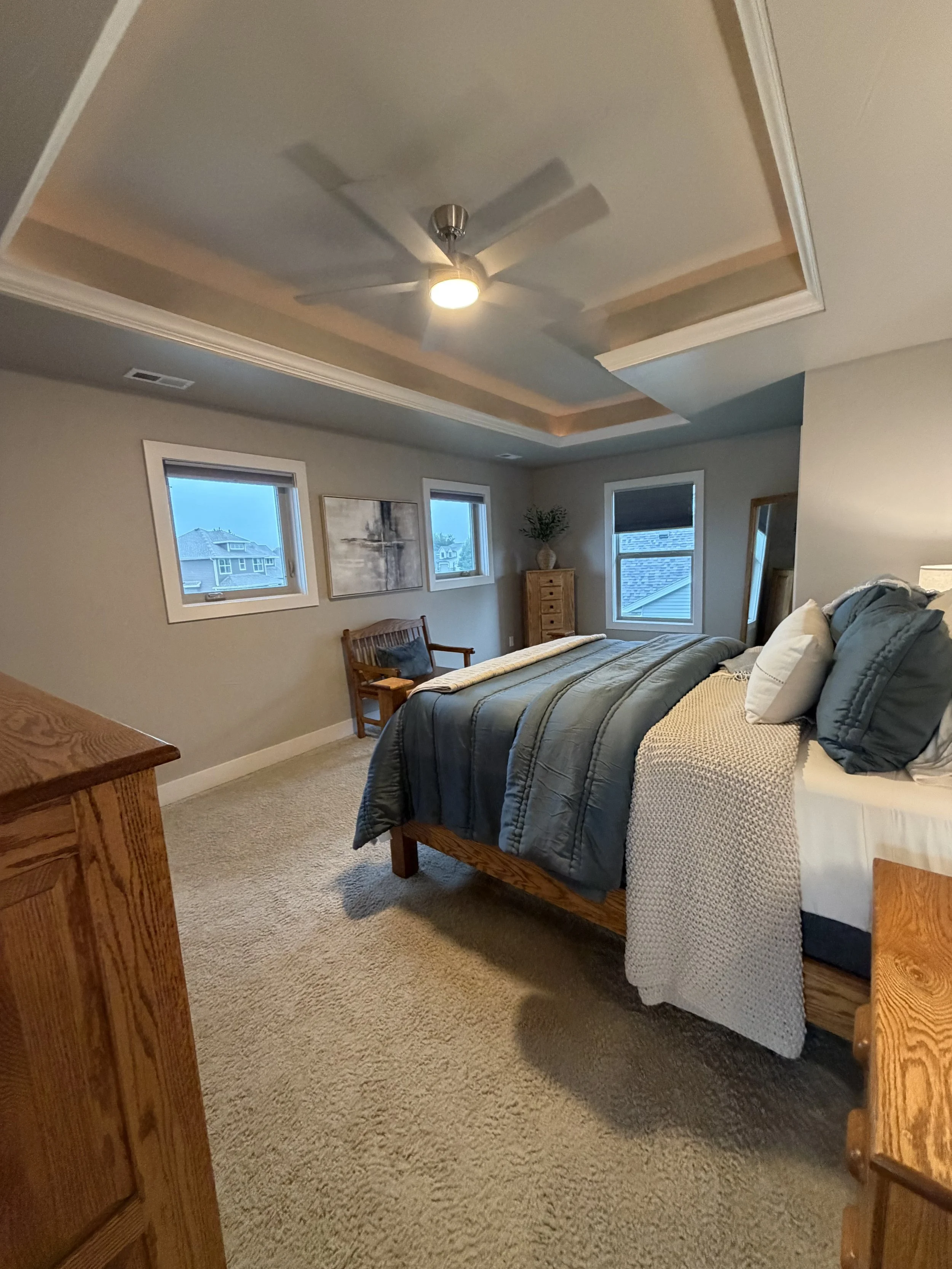Interior Decorating- Coastal Modern Bedroom