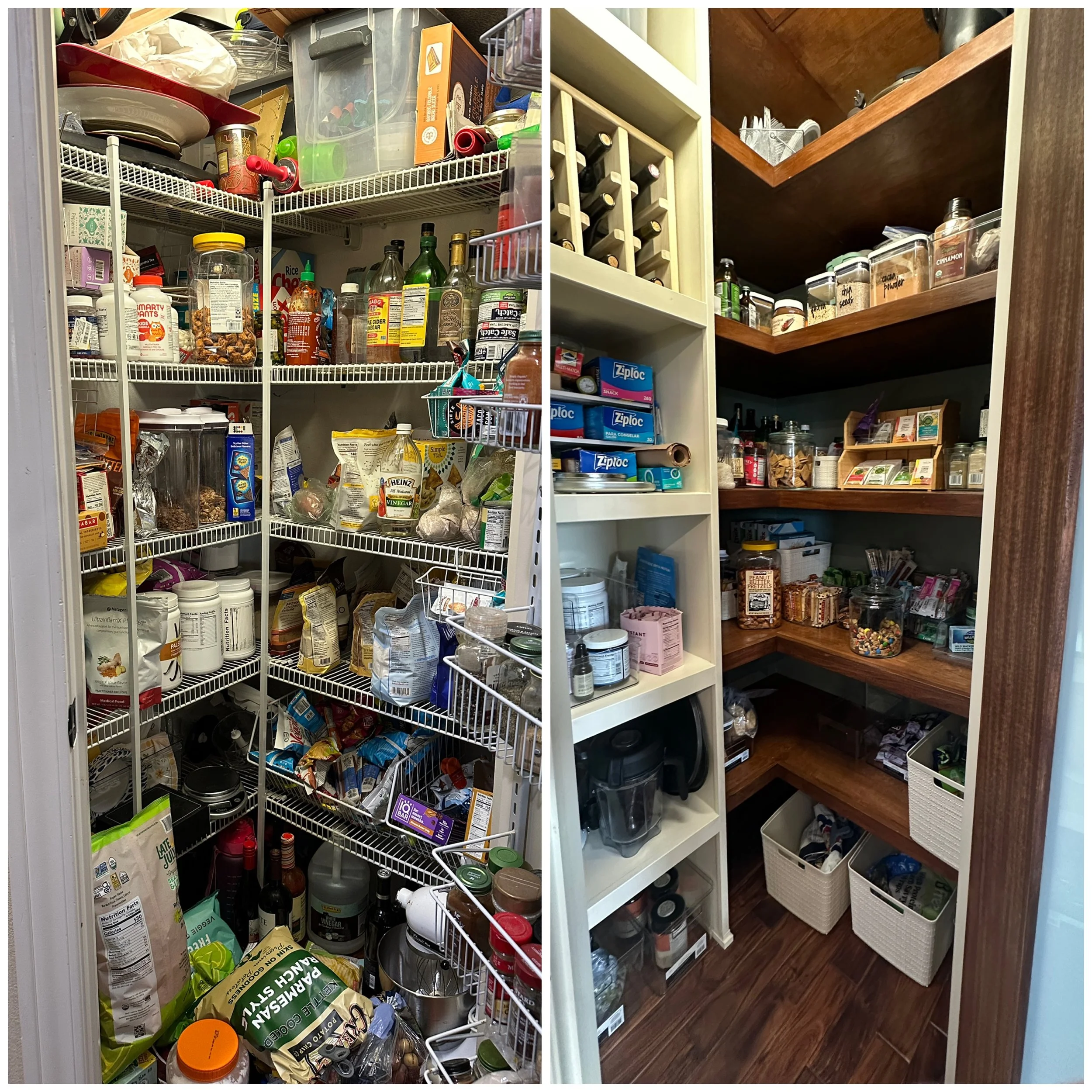 Pantry - Before & After
