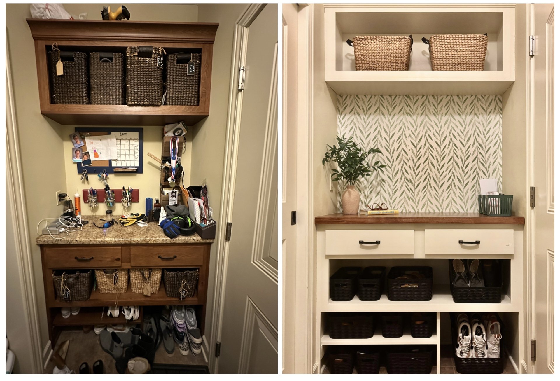 Before & After Drop Zone