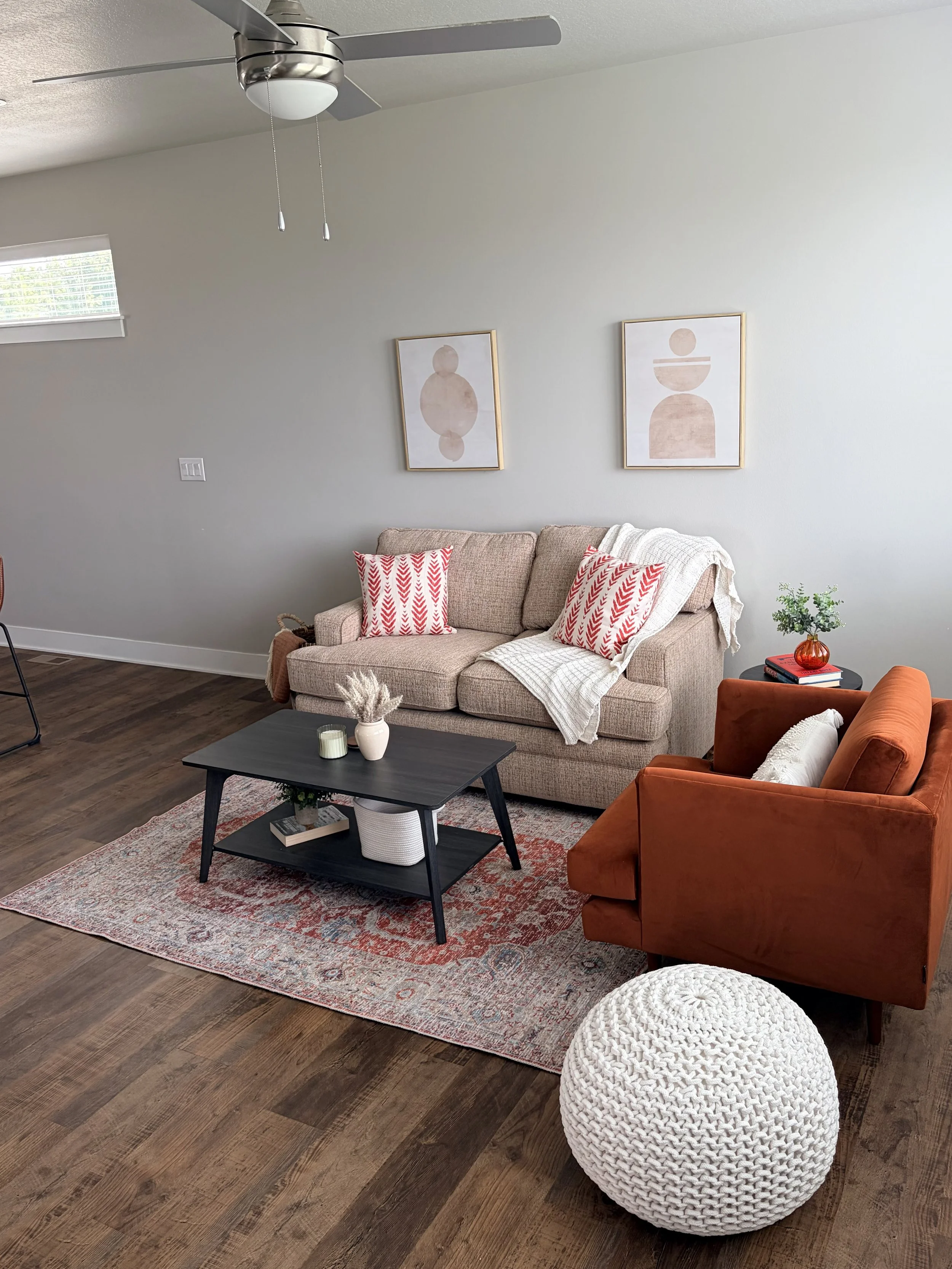 Staging - Living Room Cozy
