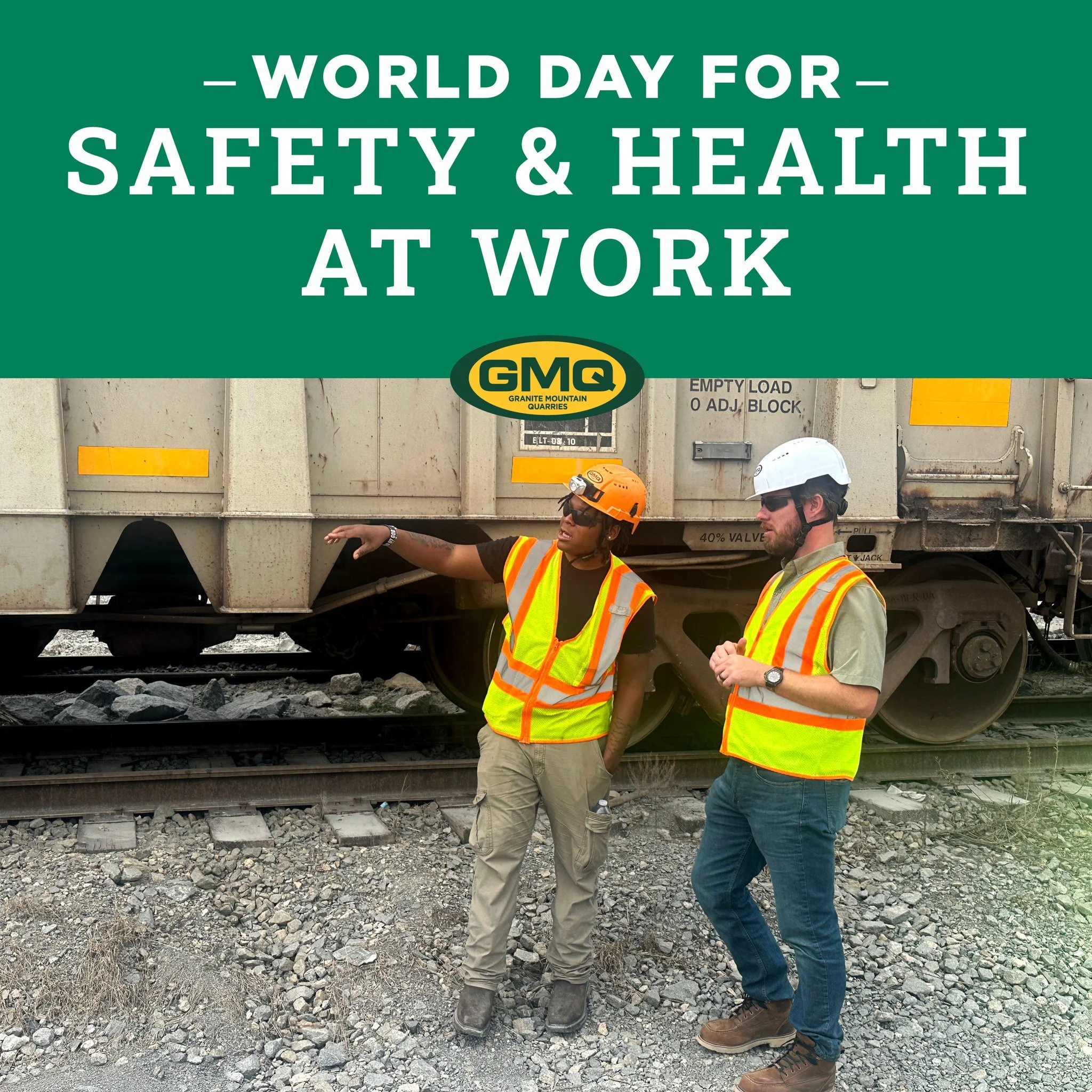 Safety is more than a priority&mdash;it&rsquo;s part of our culture. On World Day for Safety and Health at Work, we&rsquo;re reminded of the importance of looking out for one another and committing to safe practices every single day. #SafetyFirst