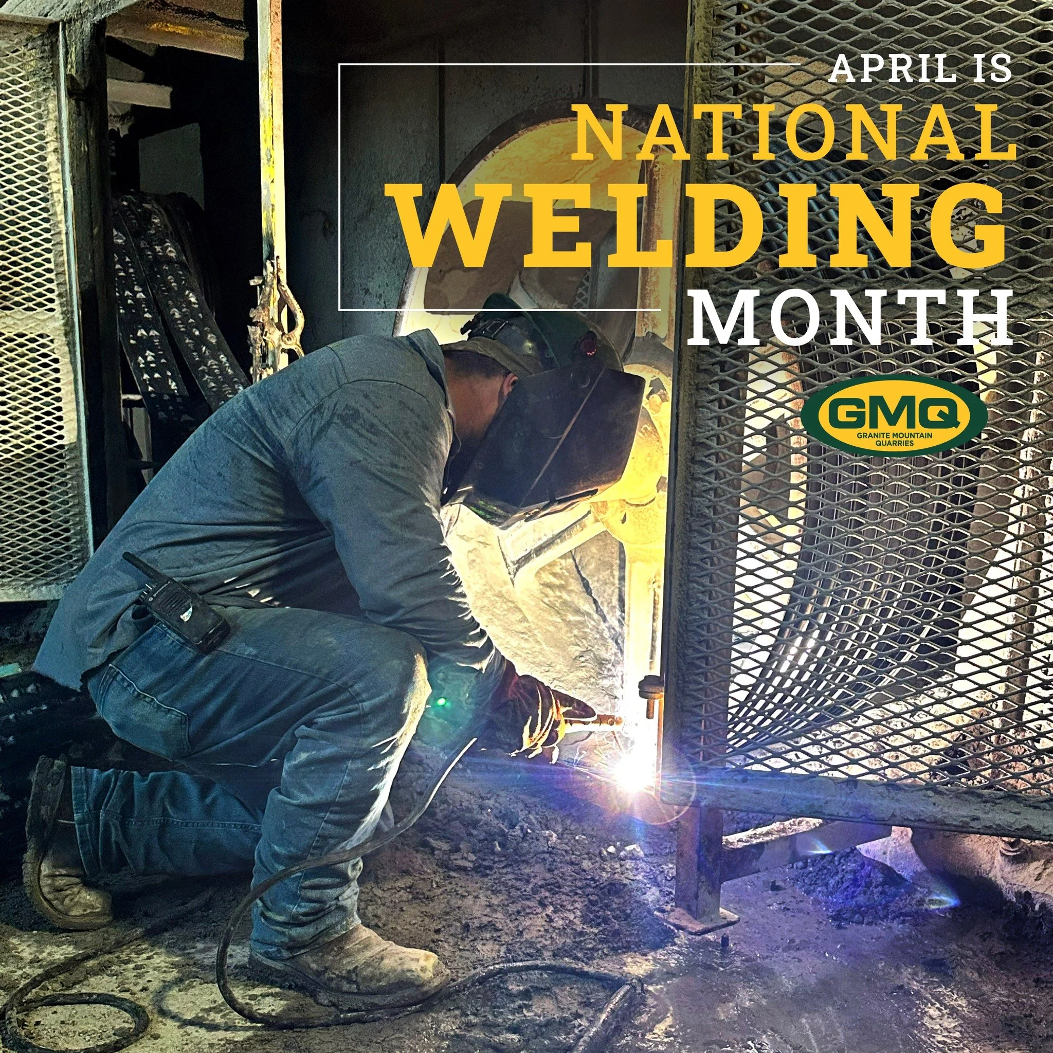 National Welding Month is a great time to recognize the skilled work that keeps our operations running strong. From maintaining equipment to supporting production, welding plays a vital role in everything we do. Thank you to the hardworking welders w