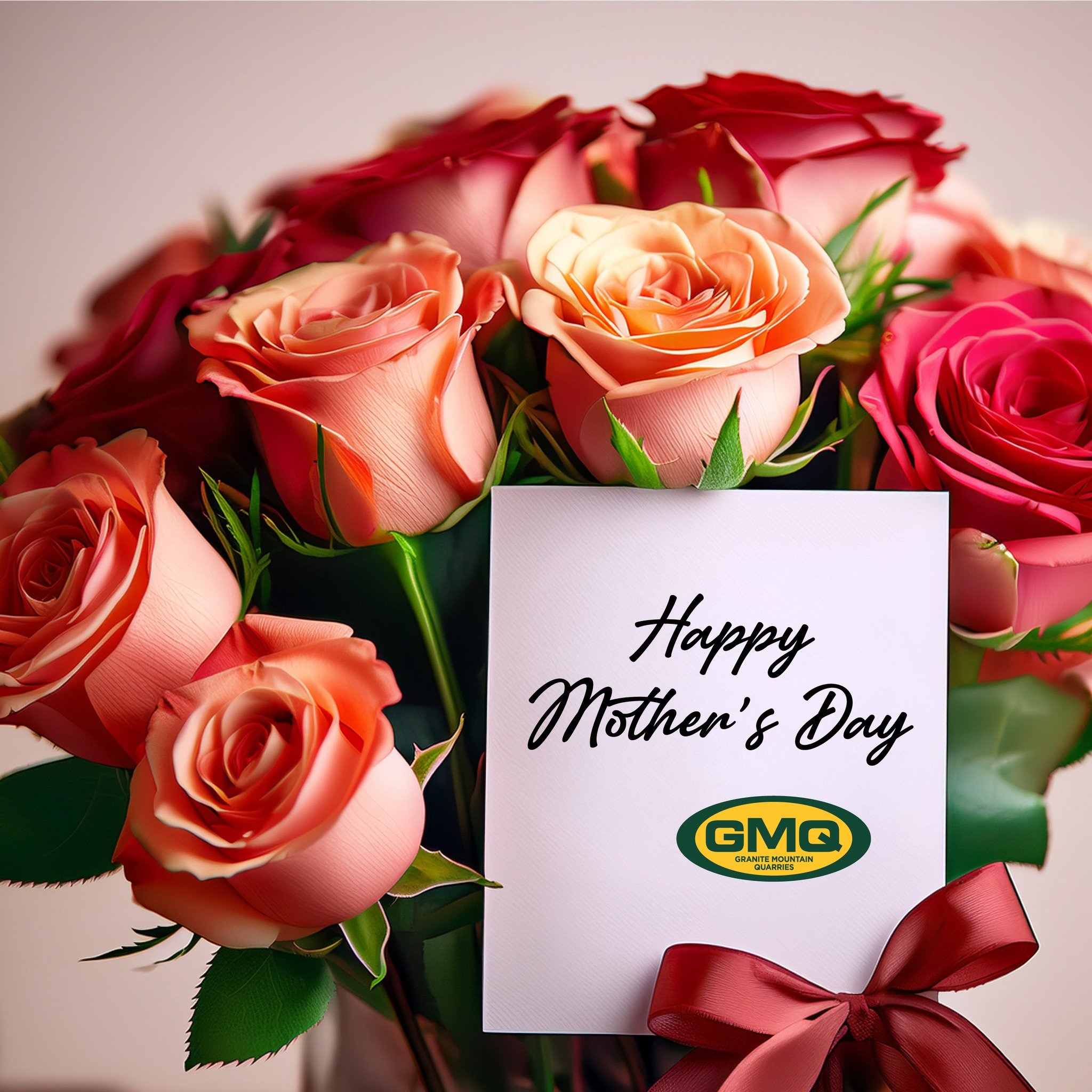 Happy Mother&rsquo;s Day from Granite Mountain Quarries! Today we celebrate the moms who support, encourage, and inspire us every day. Thank you for everything you do. #MothersDay
