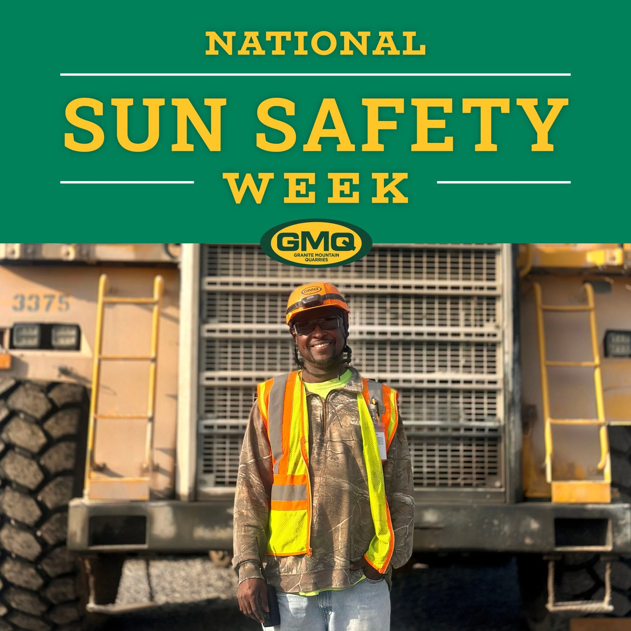 Working outdoors means taking sun safety seriously. During National Safe Sun Week,
we&rsquo;re reminding everyone to stay hydrated, wear sunscreen, and protect themselves from the summer heat. Safety starts with preparation. #SunSafety