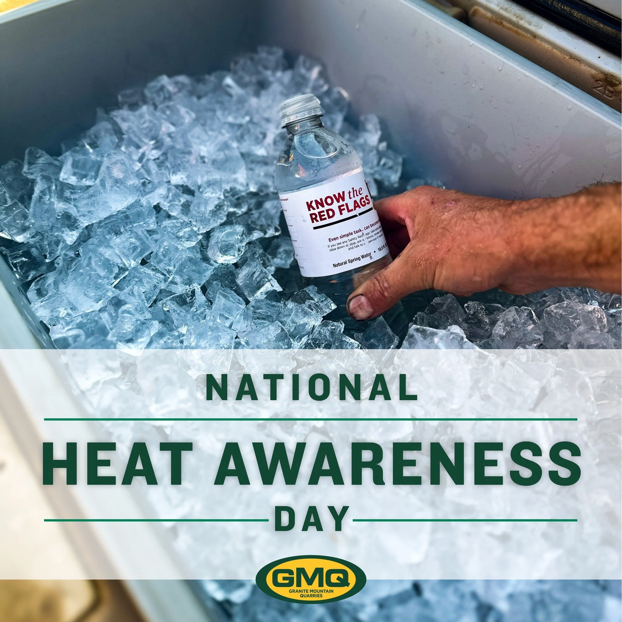 As temperatures rise, heat safety becomes even more important. Taking breaks, drinking plenty of water, and watching for signs of heat-related illness can help keep everyone safe on the job. #HeatAwareness