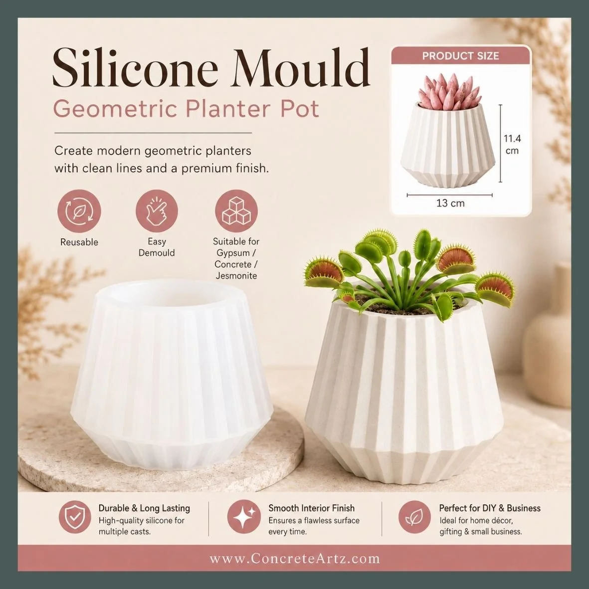 Geometric Planter Pot