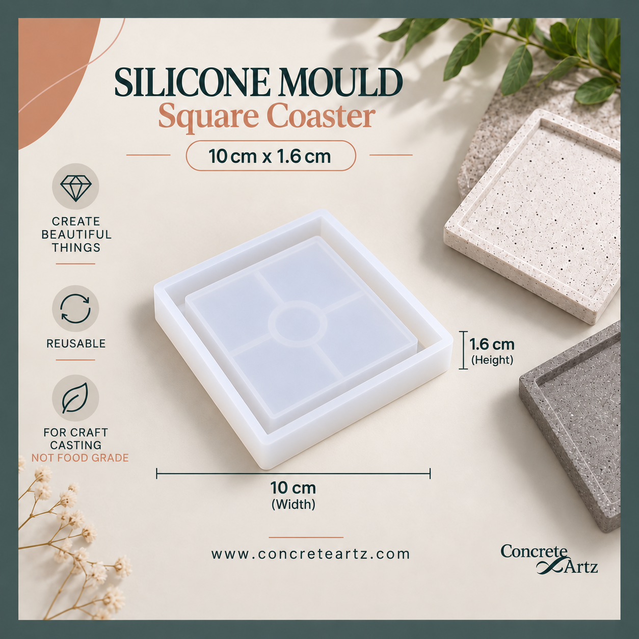 Square Silicone Coaster Mold.png