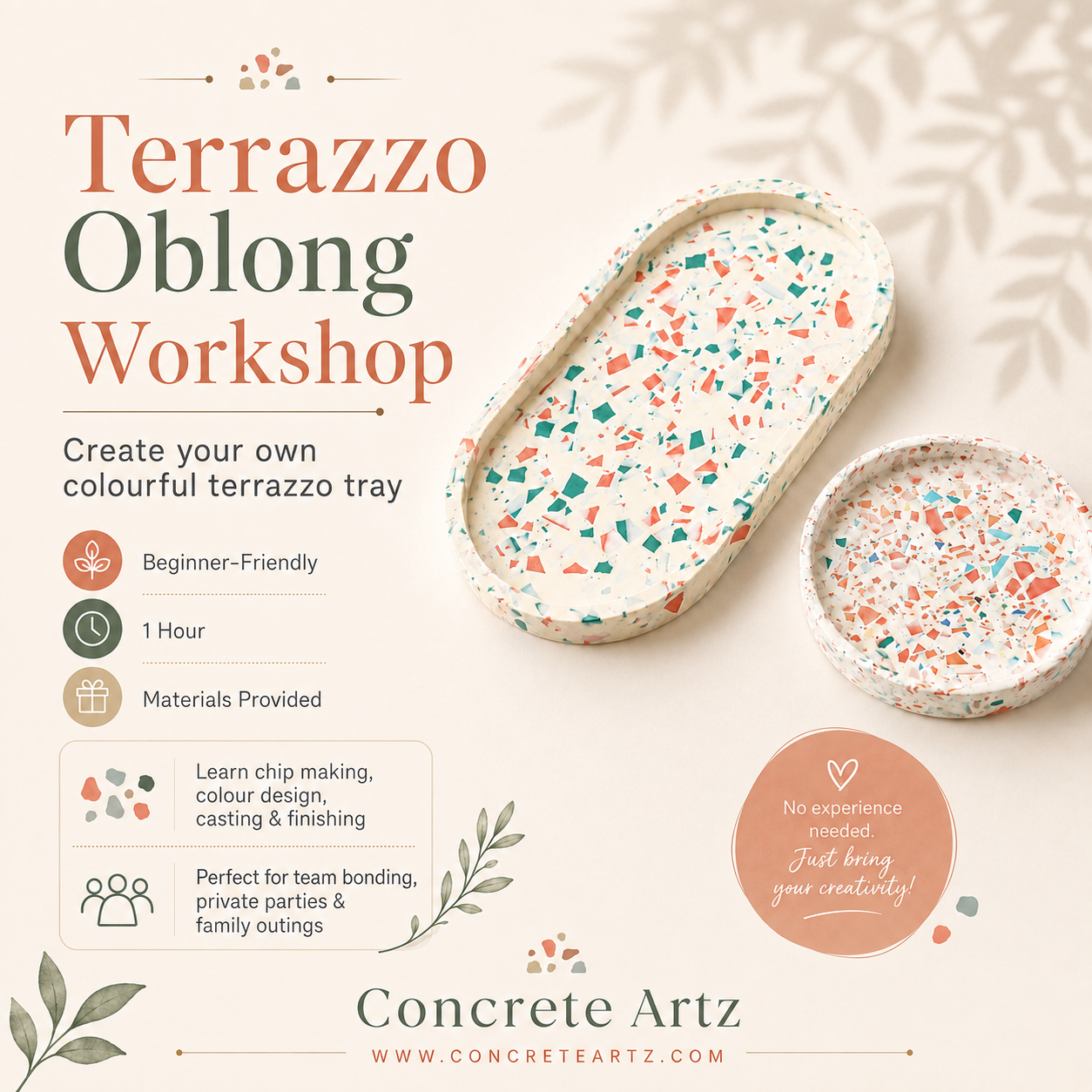 Terrazzo Oblong