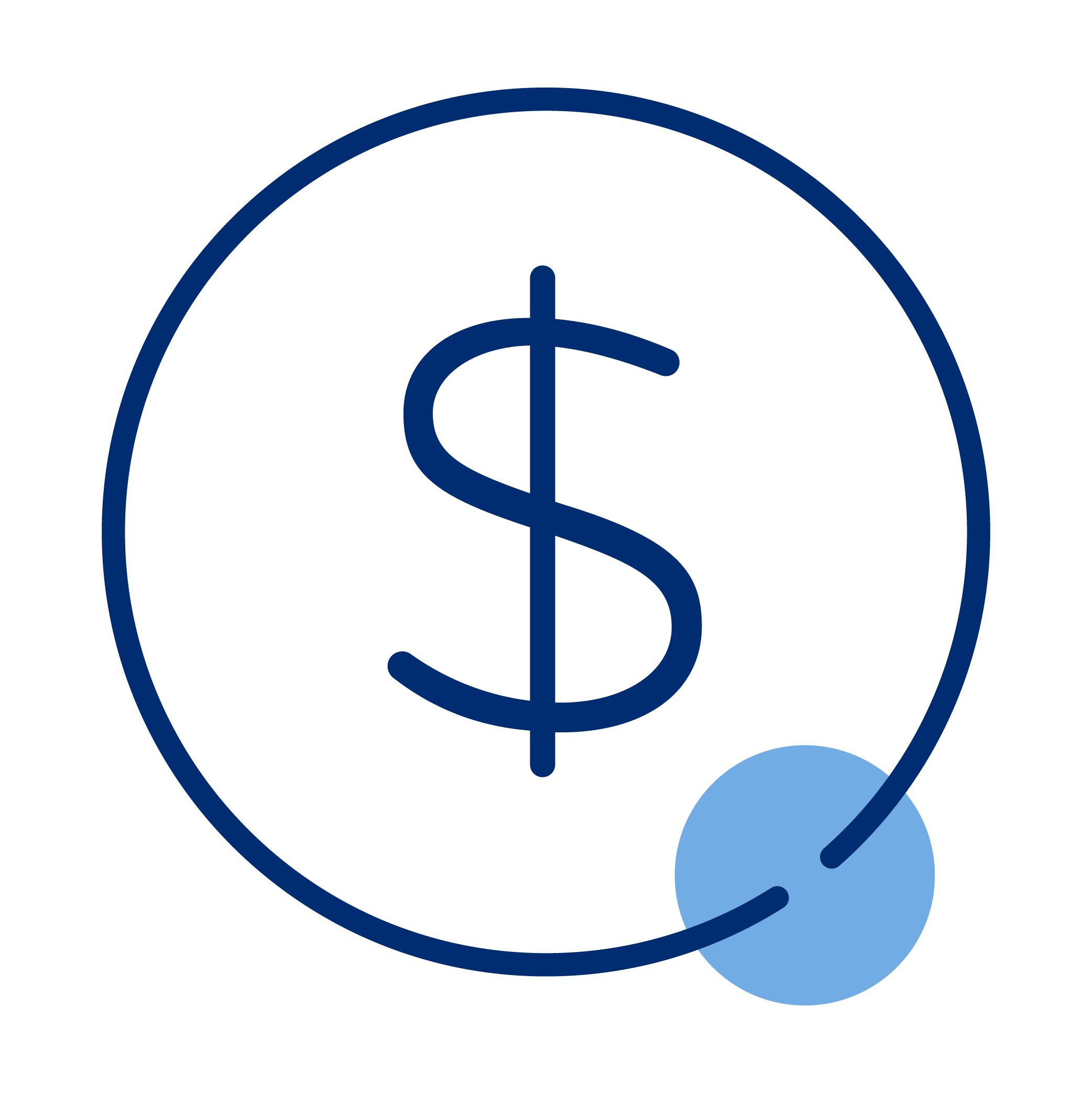 illustration of a computer mouse with a dollar sign on the screen, representing online shopping or e-commerce.