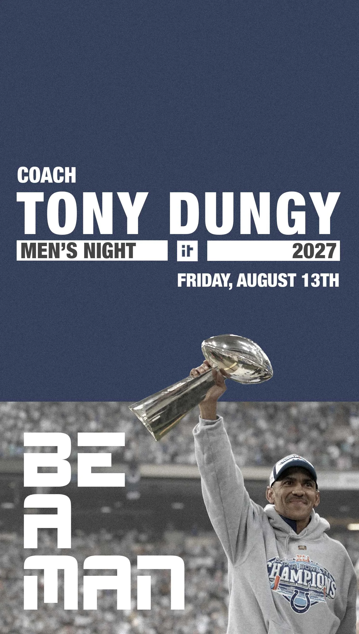 Coach Tony Dungy - Men's Night