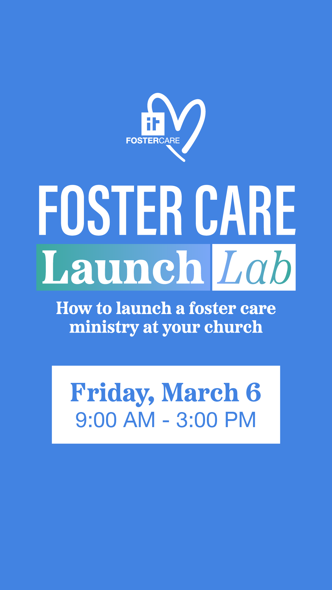 Foster Care Ministry