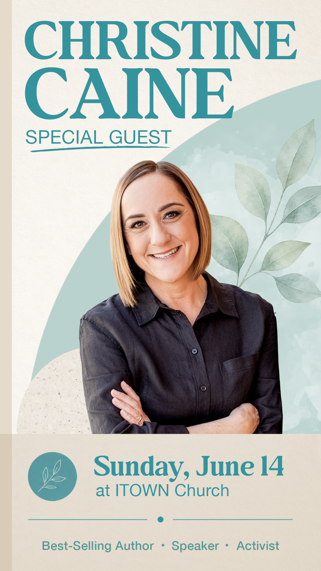 Guest Speaker Christine Caine