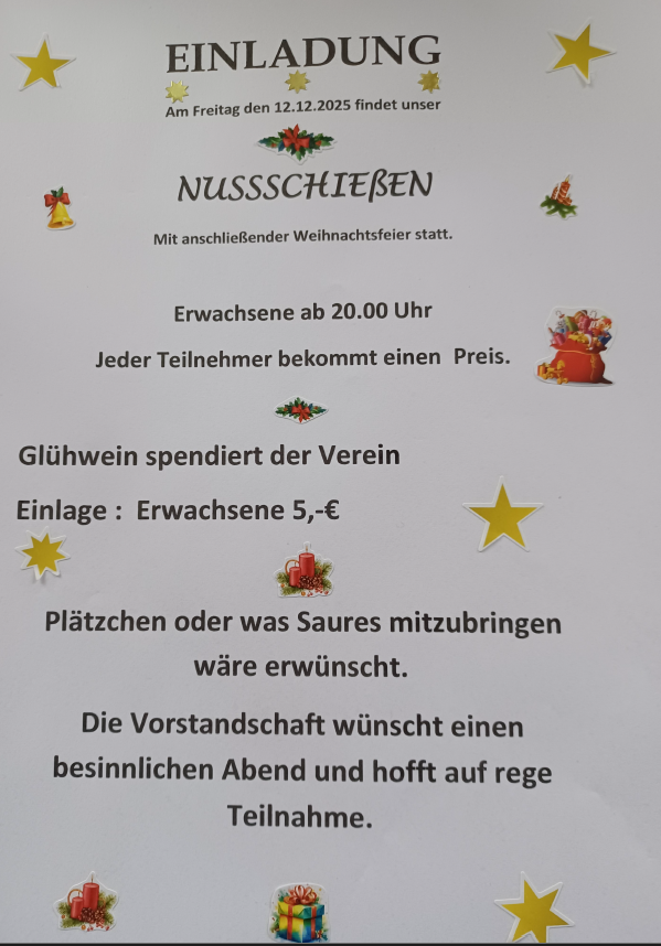Nußschießen