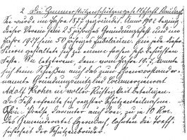 Auszug aus der Gemeindechronik