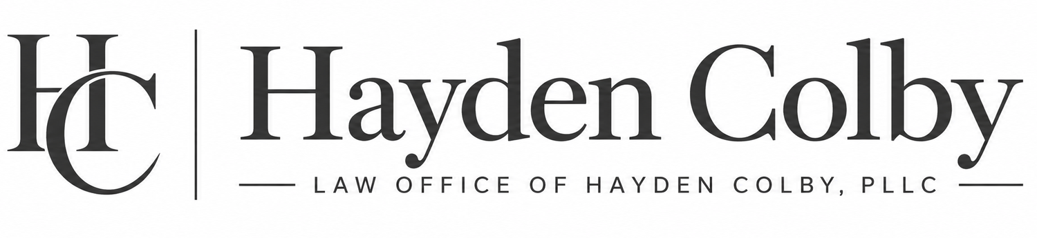 The Law Office of Hayden Colby, PLLC