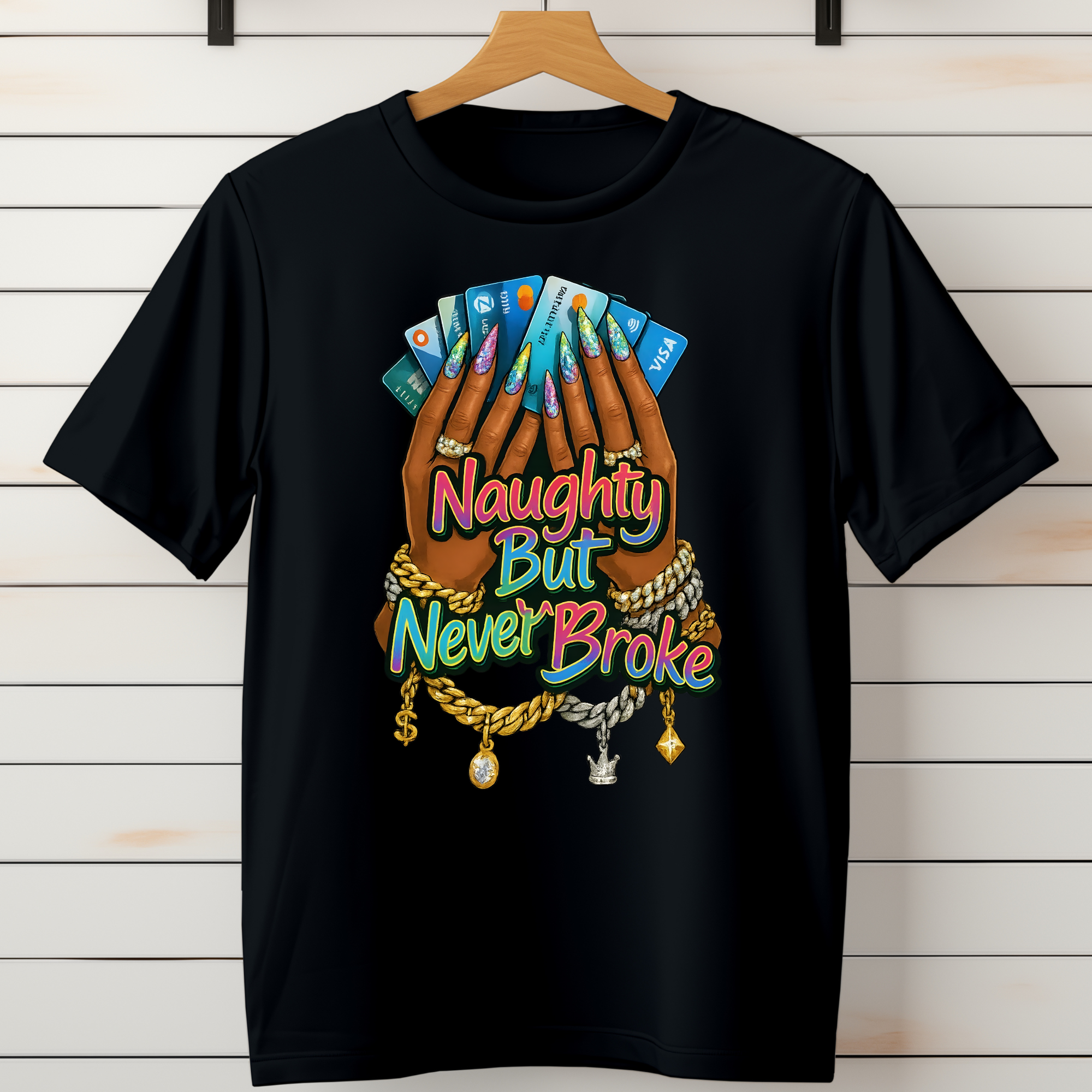 Naughty But Never Broke DTF