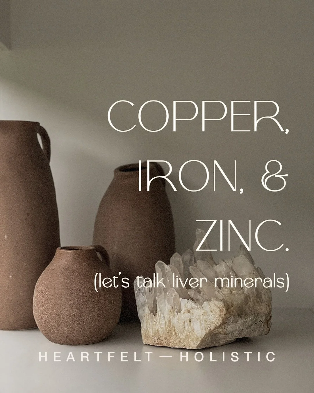 Copper, Zinc, and Iron &mdash; the liver&rsquo;s mineral triad ✨

Most people simply think of zinc as an immune booster and iron as THE energy mineral. But here&rsquo;s the truth: copper (when bound to ceruloplasmin) runs the entire show 👀

Cerulopl
