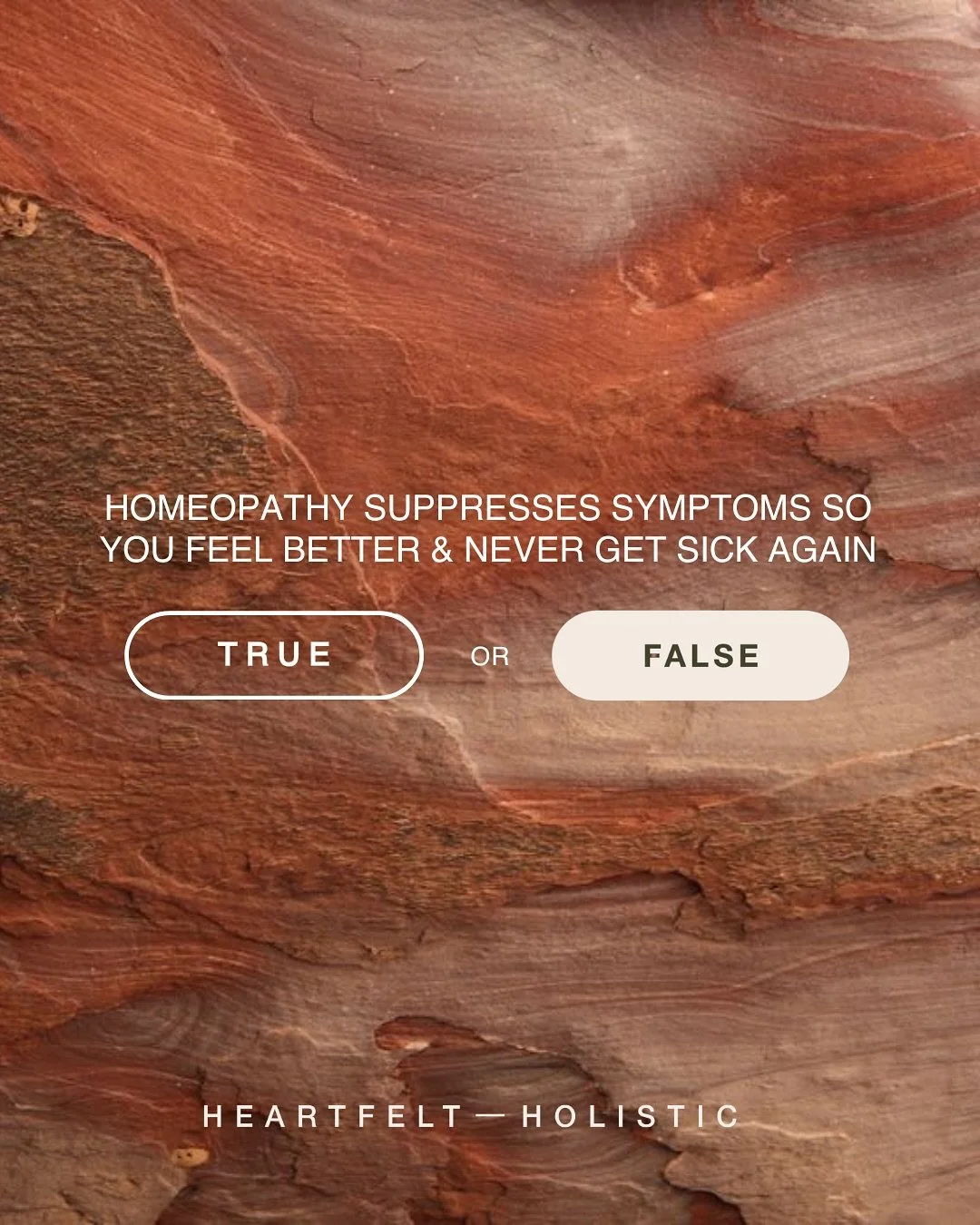 Homeopathy doesn&rsquo;t force healing and it certainly does not guarantee that you won&rsquo;t experience symptoms on your journey to health. 

True and lasting healing comes from the inside out. It comes from your body moving through symptoms and i