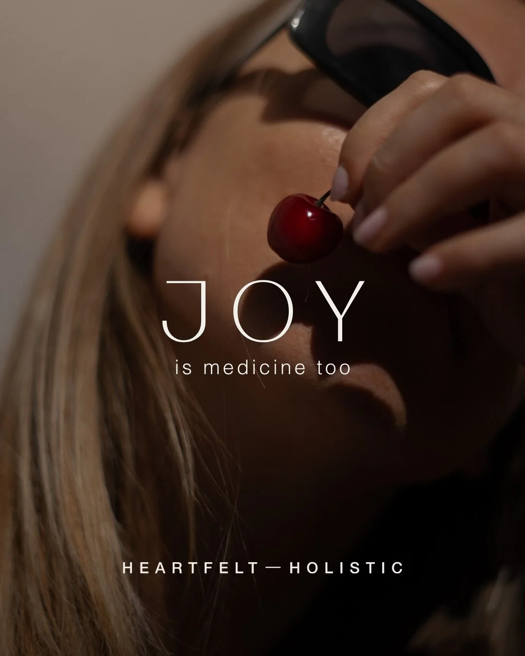 Joy is medicine. Joy is regulating. Seek it out, pursue it, and for goodness sake, even schedule it into your life. 

Why? 

Because it&rsquo;s clinically proven that stress &amp; fear impact the system so deeply that these emotions lead to inflammat