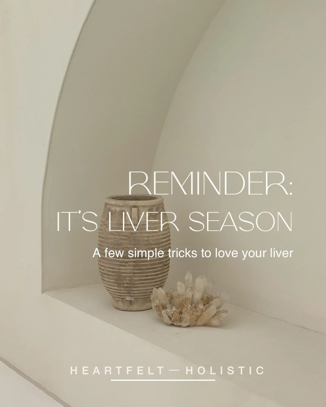 Love your liver: 3 tips to support one of your hardest working organs. 

Your liver is involved in nearly every aspect of health.

It helps process and convert hormones as well as remove excess estrogen, regulates blood sugar, stores essential nutrie