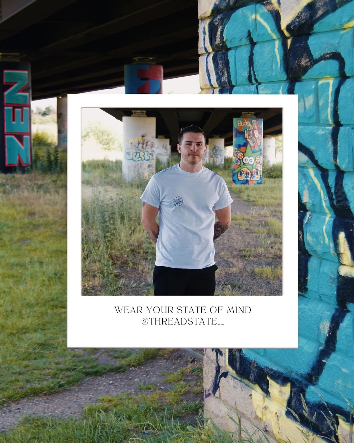 What you wear should ground you.. A quiet strength, a reflection of presence, a state of mind 🧠 

Art you can wear&hellip; raw, expressive, and alive. -

Born from collaboration with emerging artists, capturing energy where culture and meaning colli