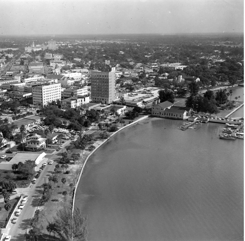 Sarasota’s Bayfront, 1954