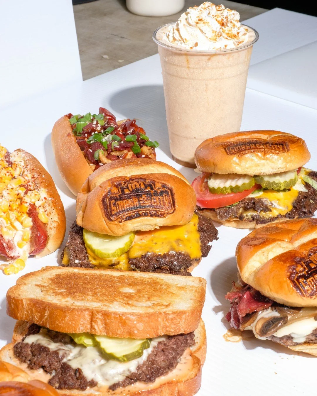 Yeah yeah, we&rsquo;re still in our soft opening&mdash;but trust, something 𝑩𝑰𝑮 is cookin&rsquo; for our grand opening. 👀🔥 

Stay tuned. Get smashed.